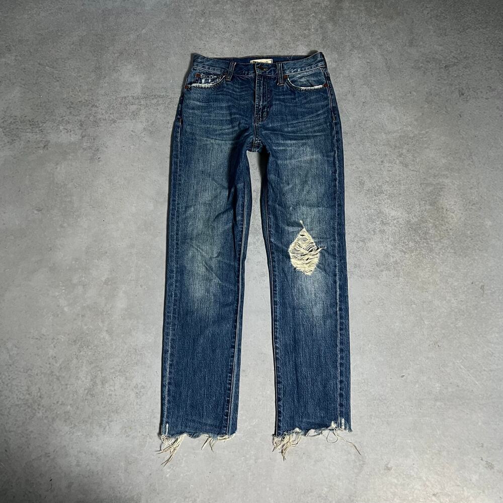 Madewell The Perfect Summer Jean Womens Size 26 High Rise Denim Slim Tapered Leg